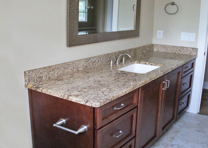 custom cabinets and counter tops for sink in east orlando
